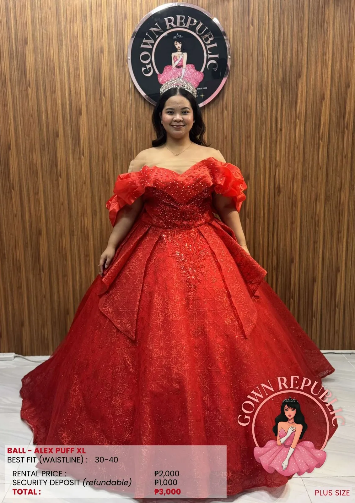 Ball Gowns: Red 243
